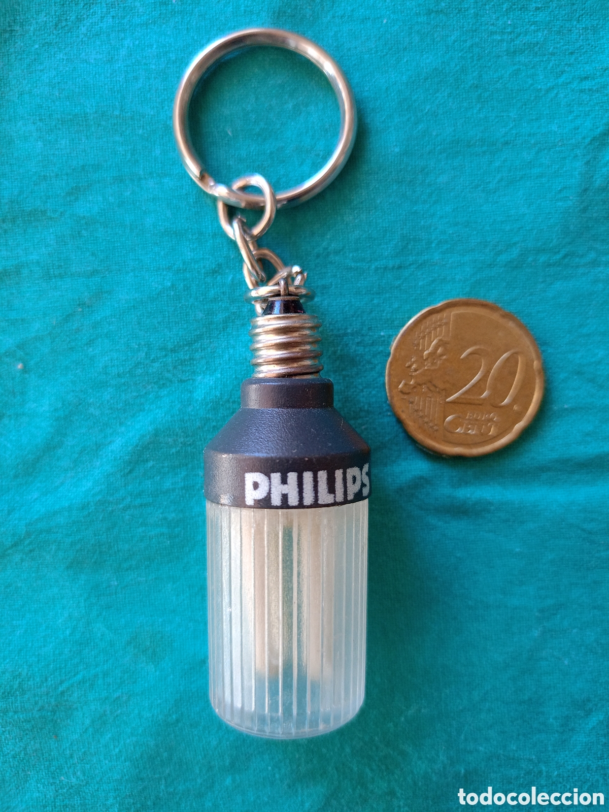 Coleccionismo de llaveros: LLAVERO L&Aacute;MPARA PHILIPS - Foto 1