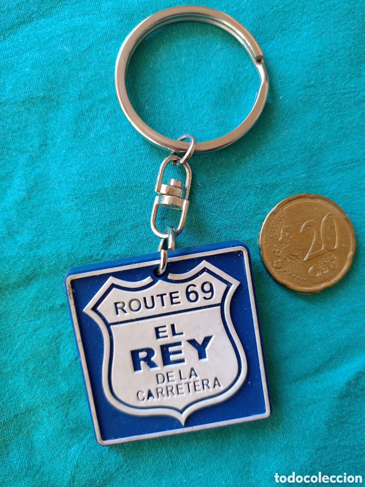 Coleccionismo de llaveros: LLAVERO RUTA 69 EL REY DE LA CARRETERA
