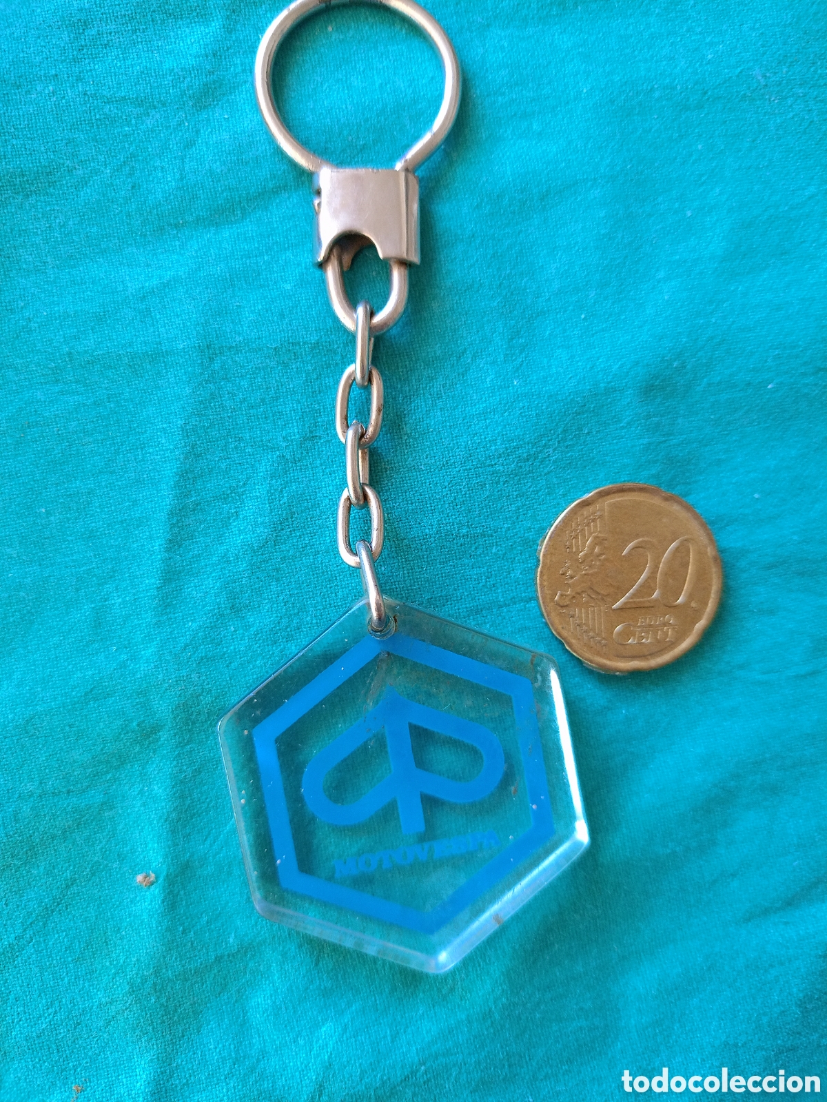 Coleccionismo de llaveros: LLAVERO VESPA METACRILATO