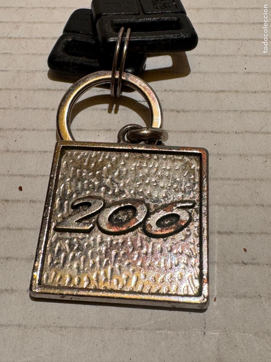 Coleccionismo de llaveros: LLAVERO COCHE PEUGEOT 206