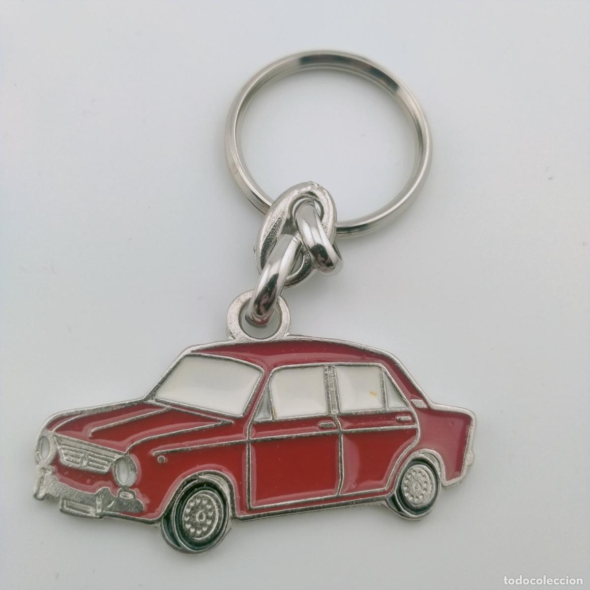 Coleccionismo de llaveros: llavero seat 850 4 puertas rojo