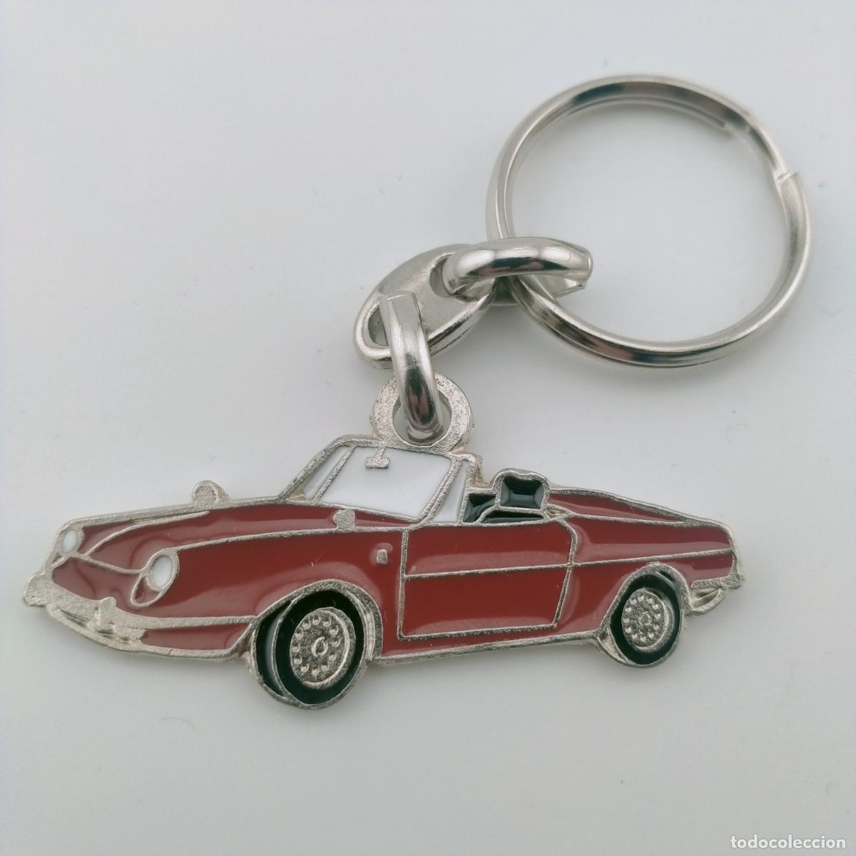 Coleccionismo de llaveros: llavero seat 850 spider granate