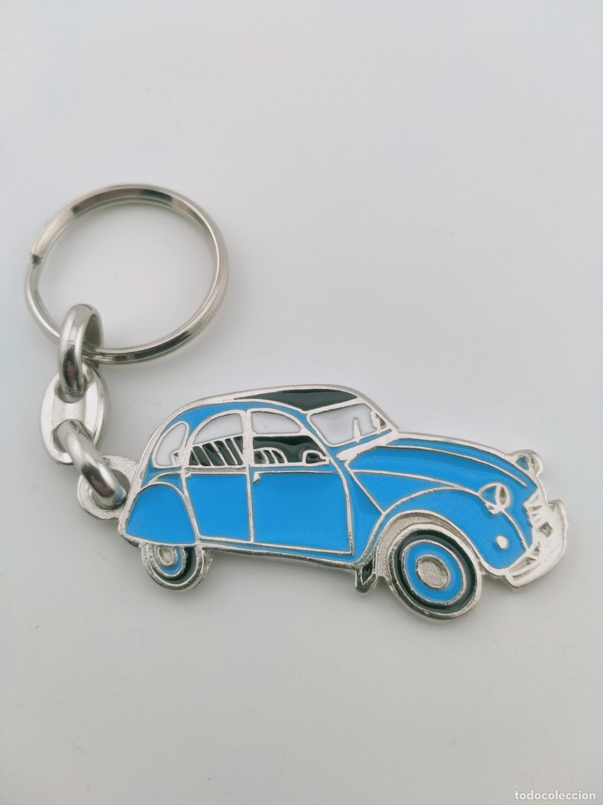 Coleccionismo de llaveros: Llavero Citro&euml;n 2cv azul