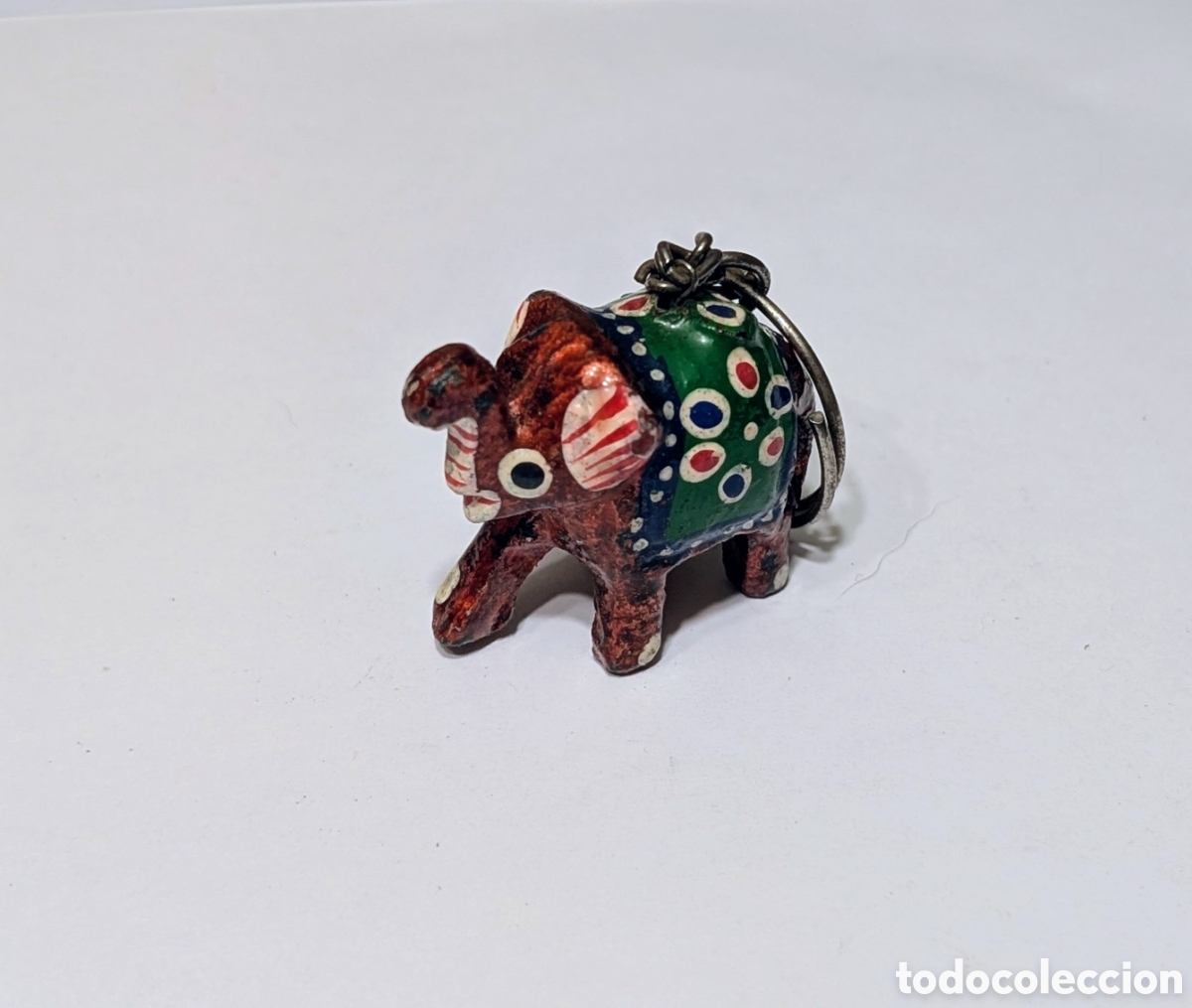 Coleccionismo de llaveros: Llavero de Elefante decorado - Foto 1