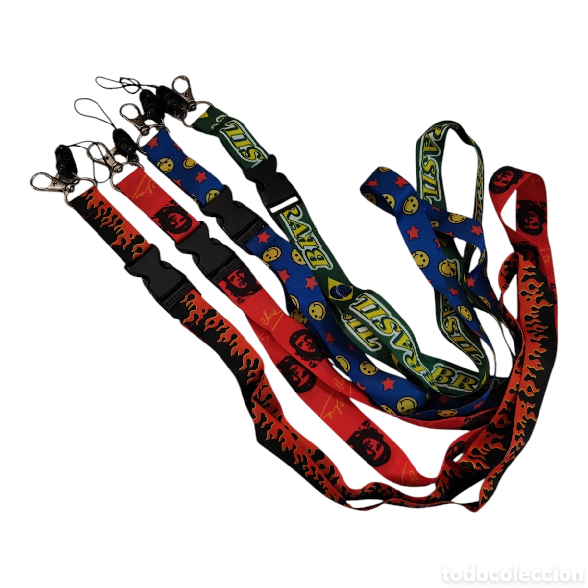 Coleccionismo de llaveros: :::: TB115 - LOTE DE LLAVEROS CINTAS CUELLO