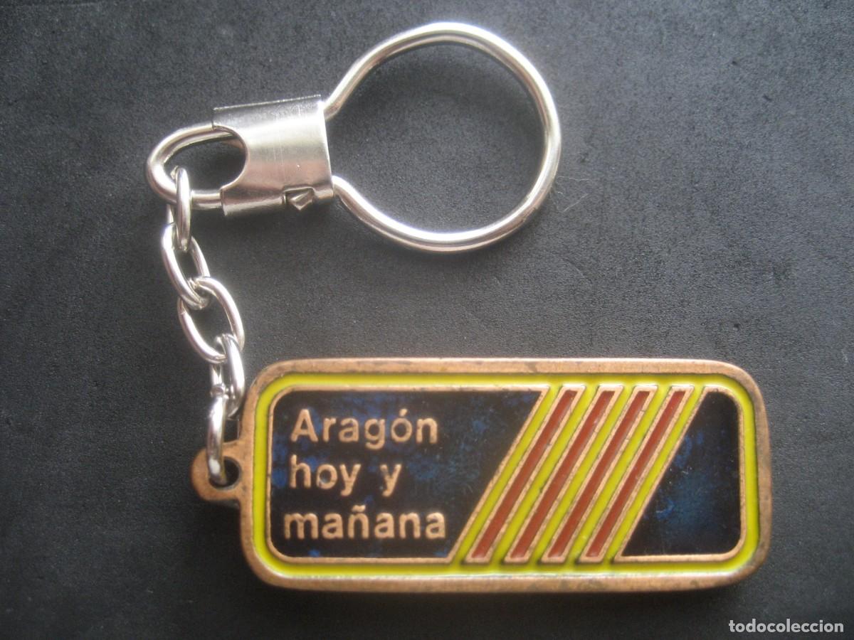 Sammlung von Schl&uuml;sselanh&auml;ngern: LLAVERO CAJA AHORROS INMACULADA. ARAGON HOY Y MA&Ntilde;ANA