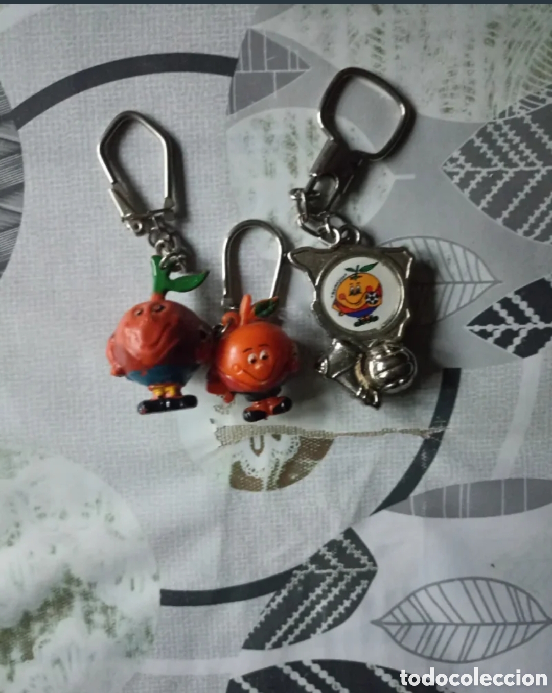 Coleccionismo de llaveros: Lote Llaveros Vintage Naranjito - Mundial Espa&ntilde;a 82