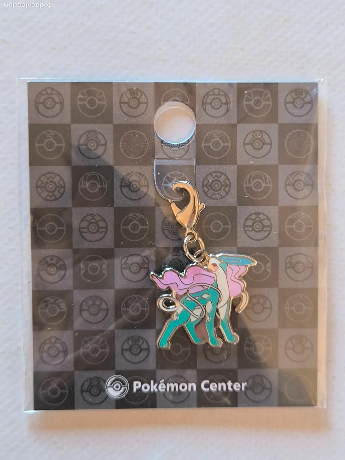 Coleccionismo de llaveros: LLAVERO POKEMON CENTER - SUICUNE - # 245 - METAL CHARM / KEYCHAIN - JAPON (&Ntilde;7D#w)