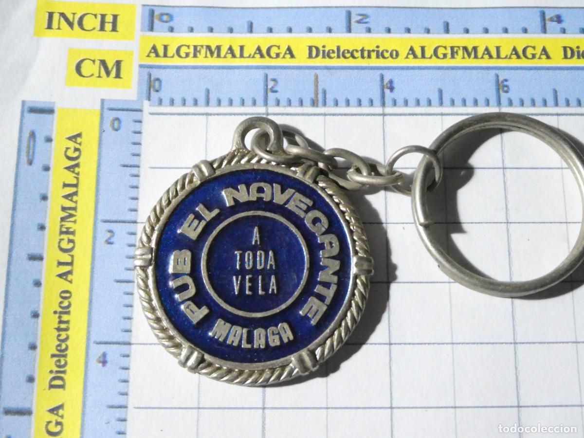 Coleccionismo de llaveros: LLAVERO DE DISCOTECAS PUBS NIGHT CLUBS. PUB EL NAVEGANTE M&Aacute;LAGA