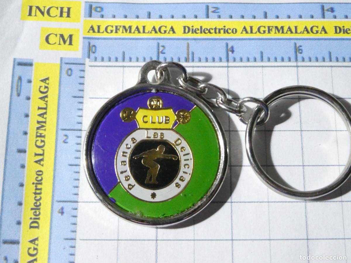 Coleccionismo de llaveros: LLAVERO DE DEPORTES JUEGOS. CLUB PETANCA LAS DELICIAS