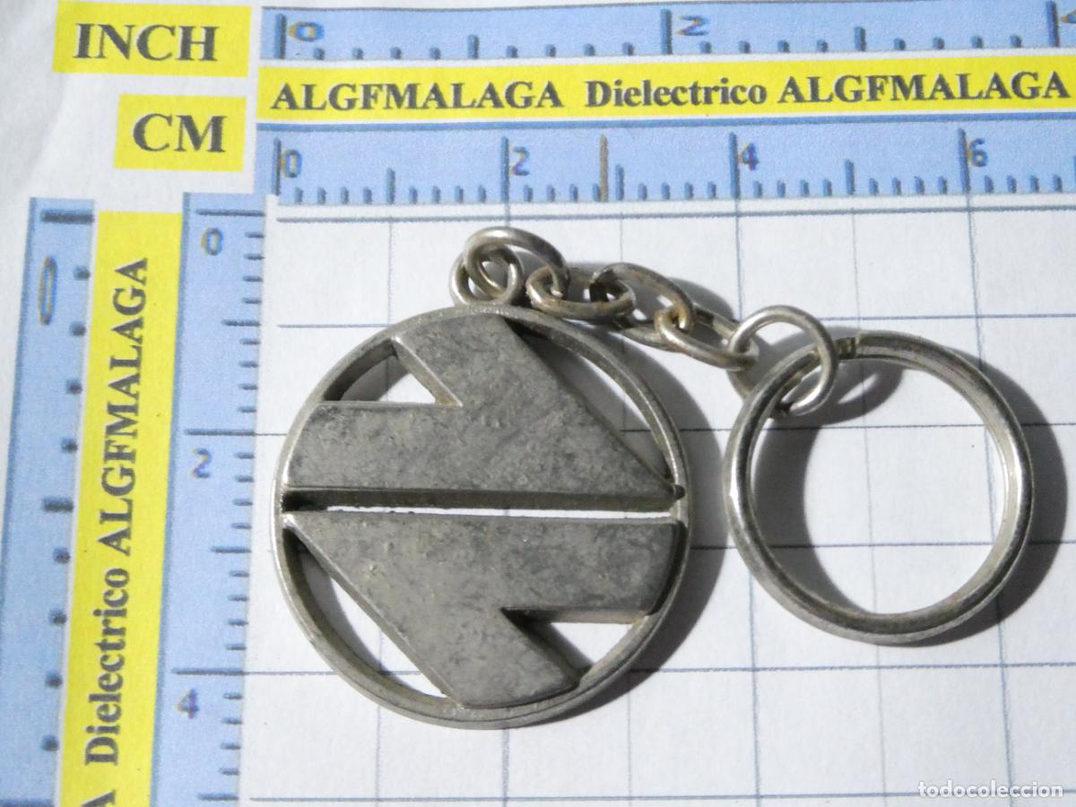 Coleccionismo de llaveros: LLAVERO DE TRENES FERROCARRILES. RENFE LOGO ANTIGUO