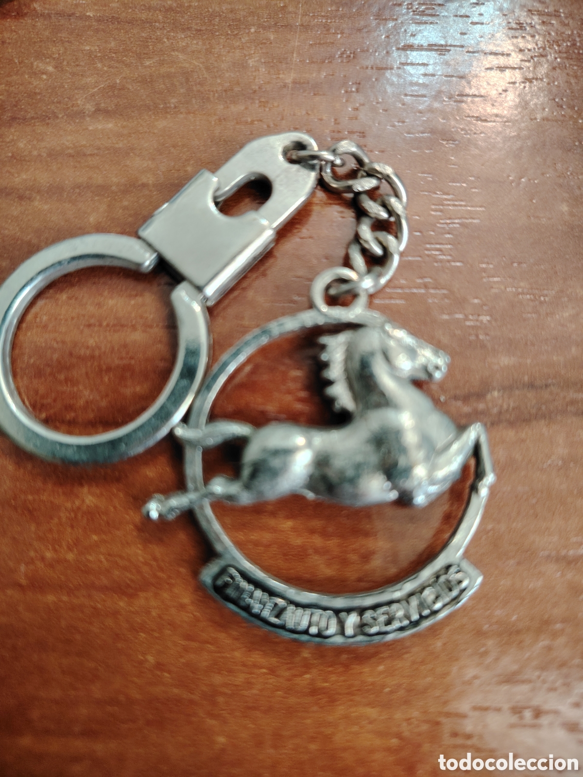Coleccionismo de llaveros: Llavero antiguo Pegaso