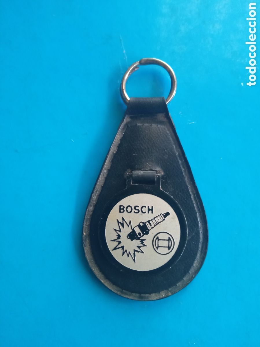 Coleccionismo de llaveros: Antiguo llavero, Buj&iacute;as Bosch