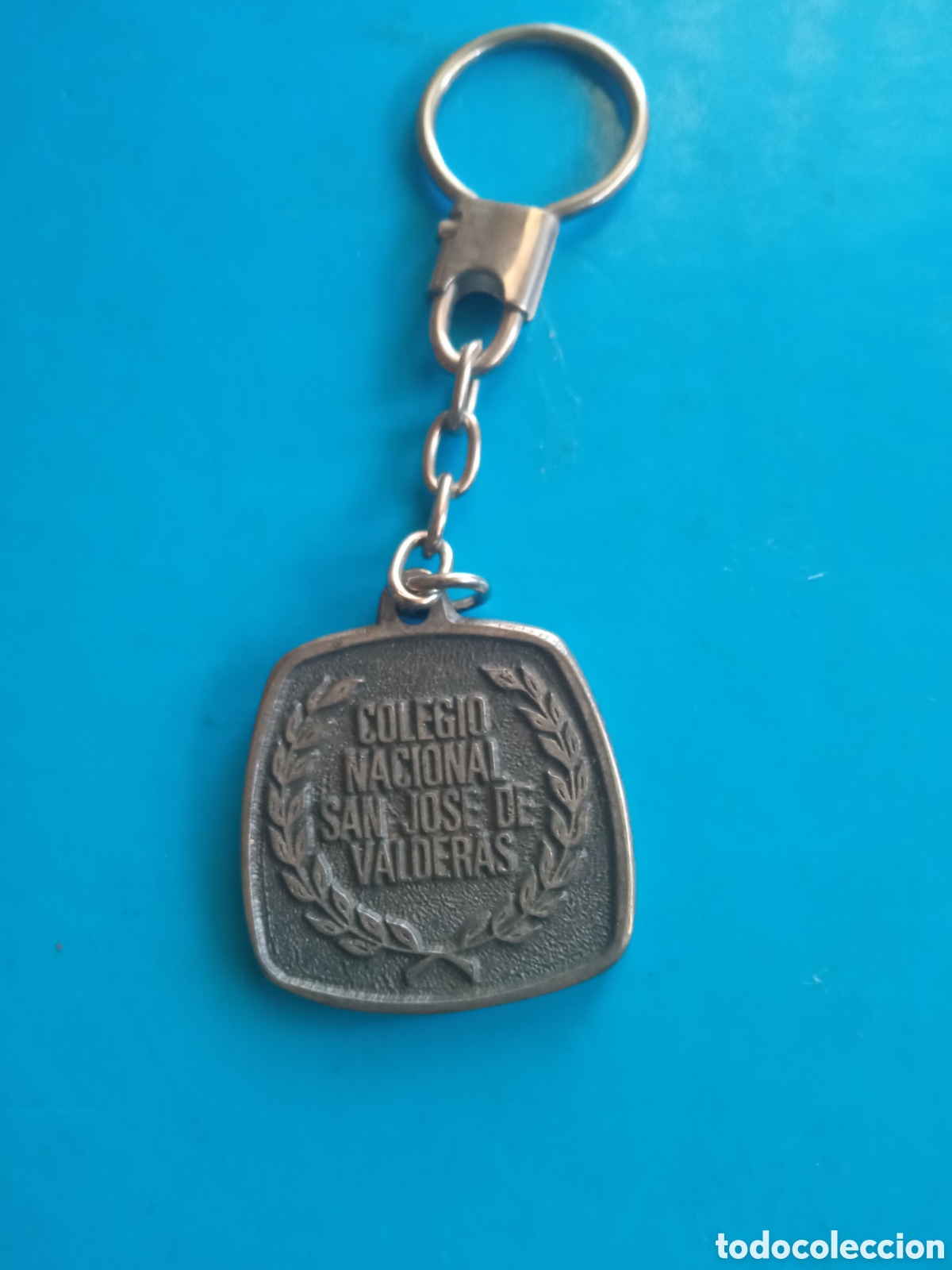 Coleccionismo de llaveros: Antiguo llavero, Colegio Nacional, San Jos&eacute; de Valderas, Recuerdo curso 1980-1981