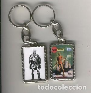 Collectionnisme de portes-cl&eacute;s: LLAVERO: Olac (Marco) el gladiador numero 46: Conspiracion - Varios
