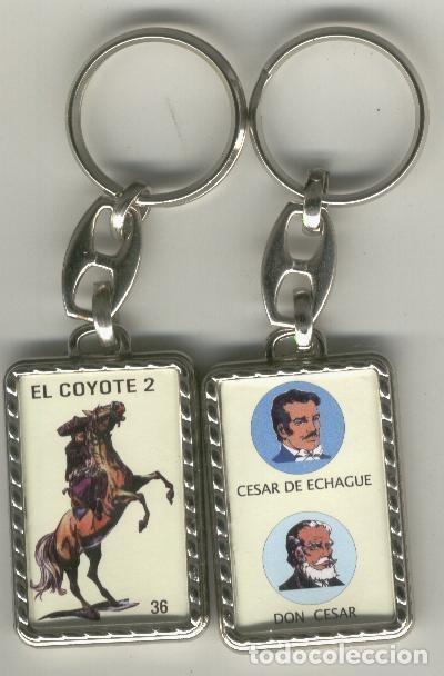 Collection of Keychains: Llaveros comic espa&ntilde;ol serie numero 36: El Coyote, a caballo - Varios