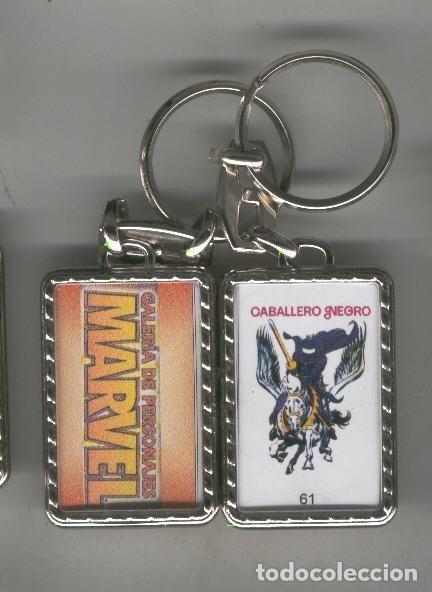 Coleccionismo de llaveros: Llavero Galeria de Personajes Marvel modelo 61 Caballero Negro - Varios