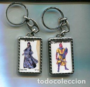 Coleccionismo de llaveros: Llavero: El Capitan Trueno y Hokize - Varios