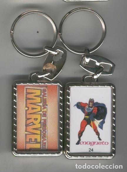 Coleccionismo de llaveros: Llavero Galeria de Personajes Marvel modelo 24 Magneto - Varios