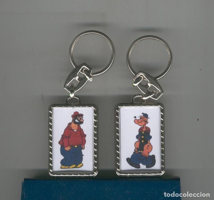 Coleccionismo de llaveros: Llavero Popeye y Brutus - Varios