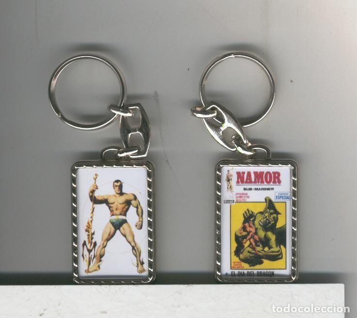 Coleccionismo de llaveros: Llavero Namor numero 06: El dia del dragon - Varios