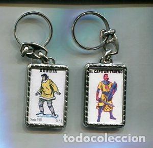 Coleccionismo de llaveros: Llavero: El Capitan Trueno y Gundia - Varios