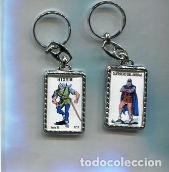 Coleccionismo de llaveros: Llavero El Guerrero del Antifaz y Hixem - Varios