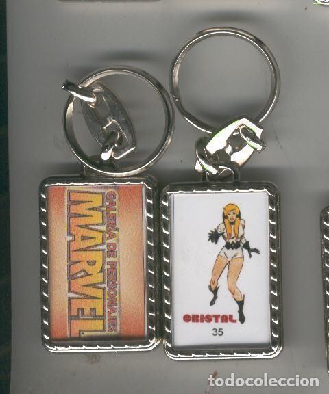 Coleccionismo de llaveros: Llavero Galeria de Personajes Marvel modelo 35 Cristal - Varios