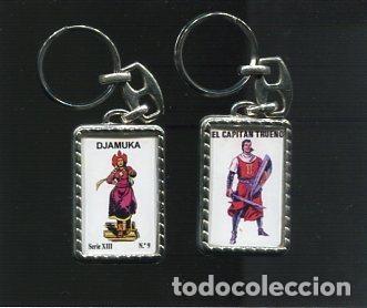 Coleccionismo de llaveros: Llavero: El Capitan Trueno y Djamuka - Varios