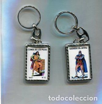 Coleccionismo de llaveros: Llavero El Guerrero del Antifaz y El Conde de los Picos - Varios