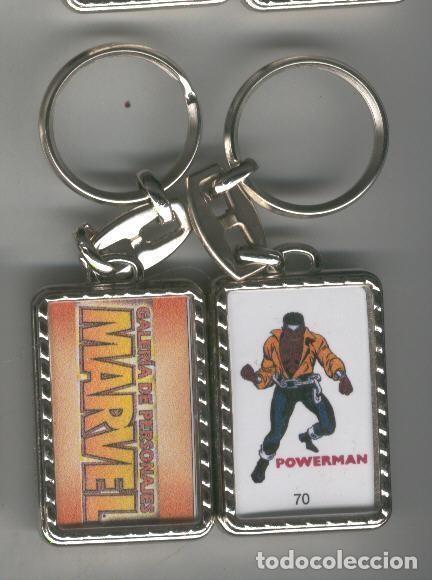 Coleccionismo de llaveros: Llavero Galeria de Personajes Marvel modelo 70 Powerman - Varios