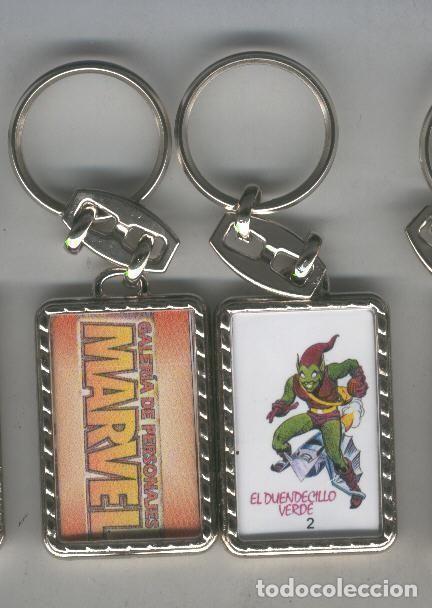 Coleccionismo de llaveros: Llavero Galeria de Personajes Marvel modelo 02 El Duendecillo Verde - Varios