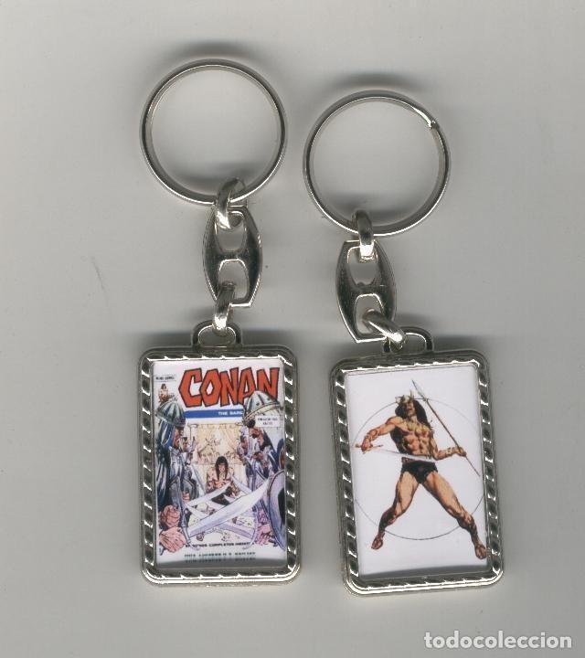 Coleccionismo de llaveros: Llavero: Conan numero 17 - Varios - Foto 1