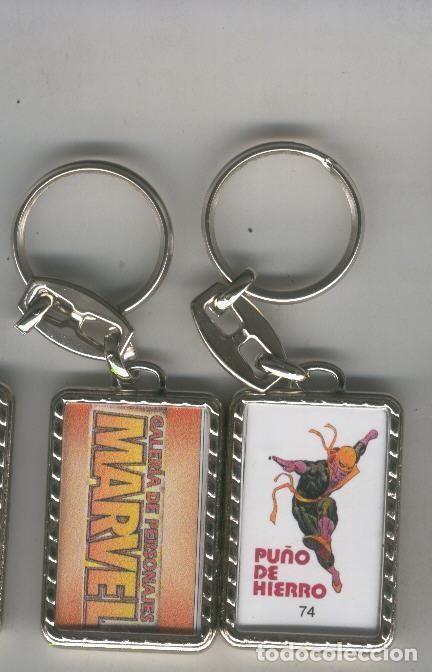 Coleccionismo de llaveros: Llavero Galeria de Personajes Marvel modelo 74 Pu&ntilde;o de Hierro - Varios