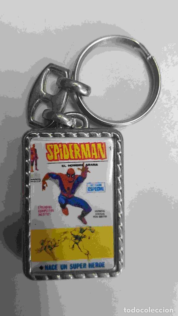 Coleccionismo de llaveros: Llavero Spiderman nace un super heroe - Varios