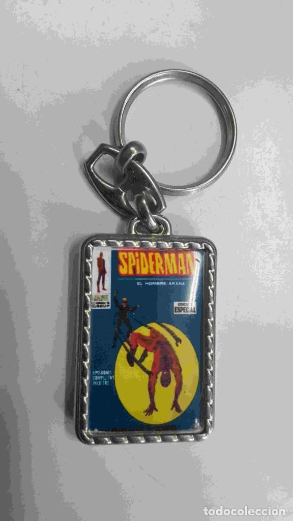 Coleccionismo de llaveros: Llavero Spiderman el regreso de octopus - Varios