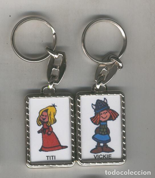 Collectionnisme de portes-cl&eacute;s: Llavero Vickie y Titi - Varios