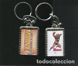 Collectionnisme de portes-cl&eacute;s: Llavero: Galeria de Personajes Marvel modelo 71 Warlock - Varios