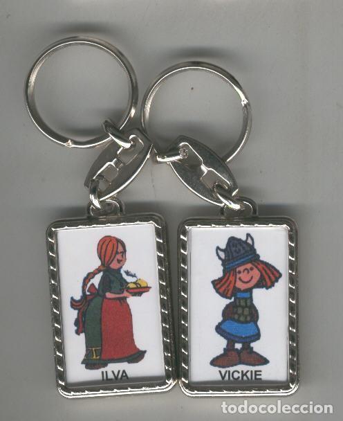 Collectionnisme de portes-cl&eacute;s: Llavero Vickie y Ilva - Varios