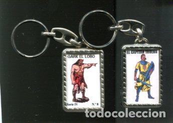 Colecionismo de porta-chaves: Llavero: El Capitan Trueno y Gark el lobo - Varios