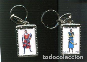 Coleccionismo de llaveros: Llavero: El Capitan Trueno y Ulrich el negro - Varios