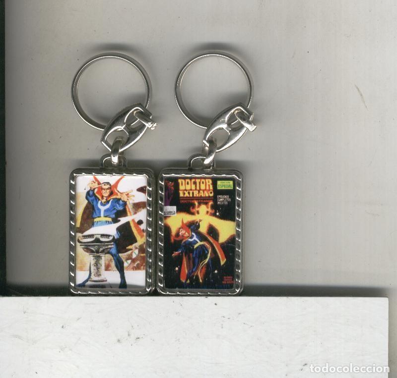 Collectionnisme de portes-cl&eacute;s: Llavero: Doctor Extra&ntilde;o numero 05: Cataclismico final - Varios
