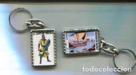 Collectionnisme de portes-cl&eacute;s: Llavero: El Capitan Trueno: Drakkar de Ragnar - Varios