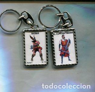 Collectionnisme de portes-cl&eacute;s: Llavero: El Capitan Trueno con Ragnar - Varios