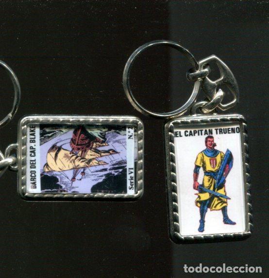 Collectionnisme de portes-cl&eacute;s: LLavero El Capitan Trueno con El Barco del Capitan Blake - Varios