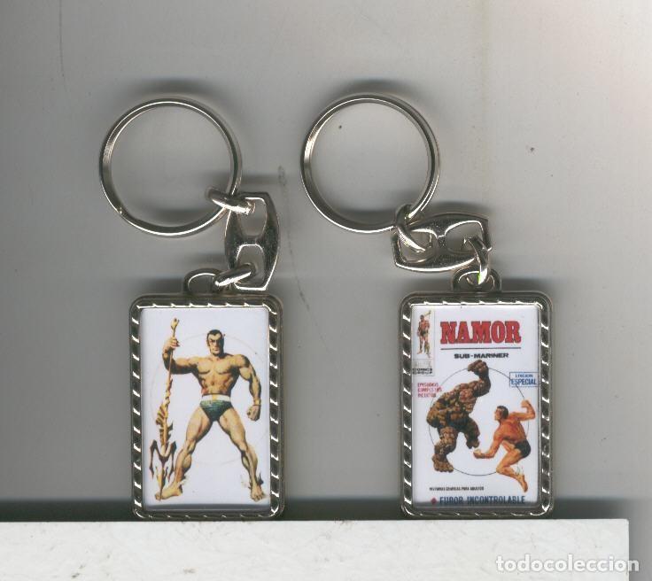 Coleccionismo de llaveros: Llavero Namor numero 03: Furor incontrolable - Varios