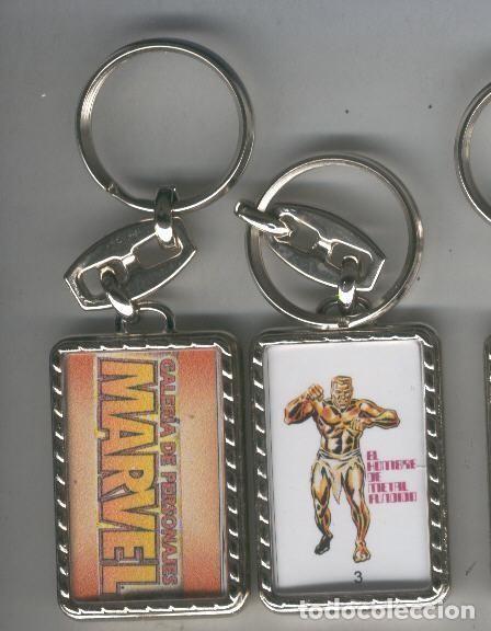 Coleccionismo de llaveros: Llavero Galeria de Personajes Marvel modelo 03 El hombre de metal fundido - Varios