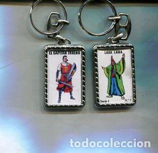 Collectionnisme de portes-cl&eacute;s: Llavero: El Capitan Trueno y Laka Lama - Varios