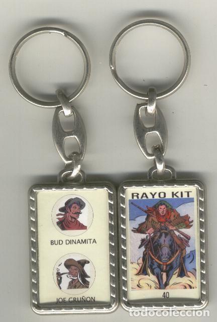Collectionnisme de portes-cl&eacute;s: Llaveros comic espa&ntilde;ol: Rayo Kit - Varios