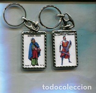 Collectionnisme de portes-cl&eacute;s: Llavero: El Capitan Trueno y Gengis Khan - Varios